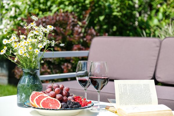 "Эстелья" диван двухместный, алюминиевый каркас — изображение 4