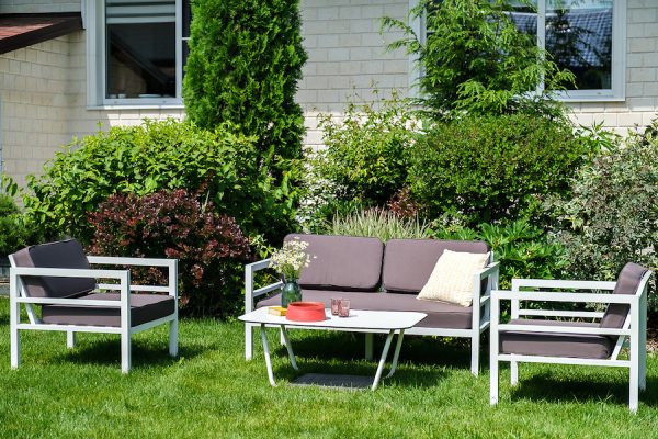 "Эстелья" диван двухместный, алюминиевый каркас — изображение 5