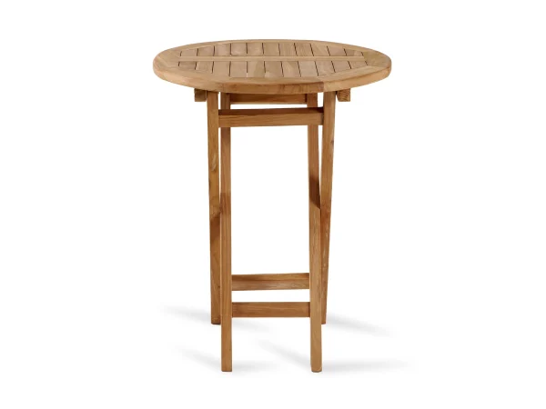 Стол круглый складной Nairobi D60 бежевый — изображение 2