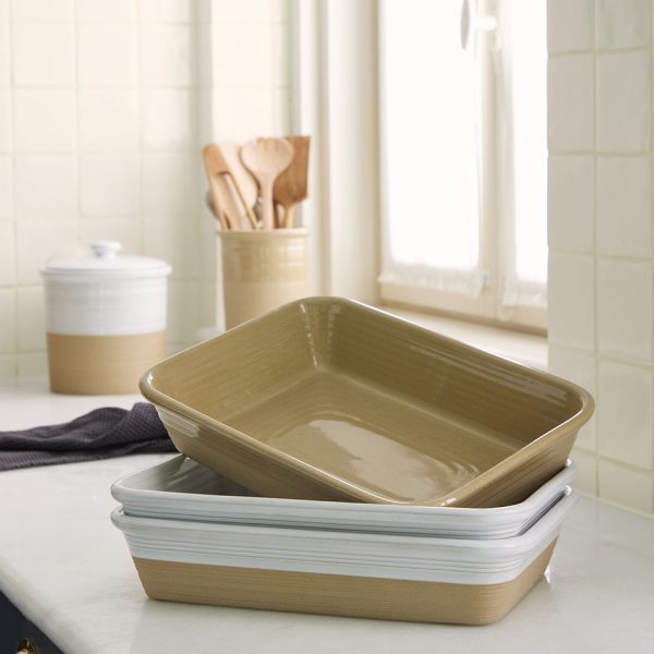 Блюдо для запекания CASAFINA BY COSTA NOVA 2KSR362E-WHI(2KSR362E-00622) - white — изображение 2