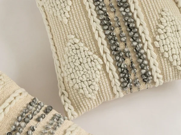 Набор чехлов на подушку Canvas серый — изображение 3