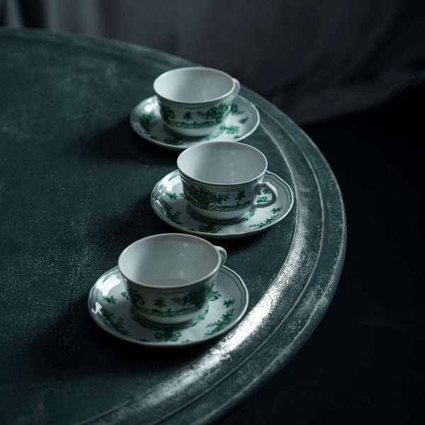 Чайная пара LE COQ LANT032VD154020/LANT032VD155150 - white, green — изображение 3