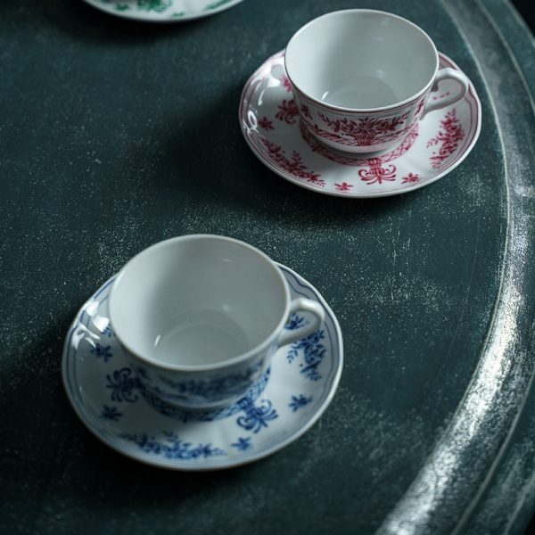 Чайная пара LE COQ LANT032BL154020/LANT032BL155150 - white, blue — изображение 3