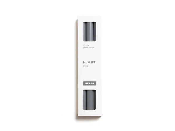 Набор свечей Plain 25 см 3 шт