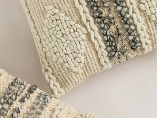 Набор чехлов на подушку Canvas серый — изображение 2