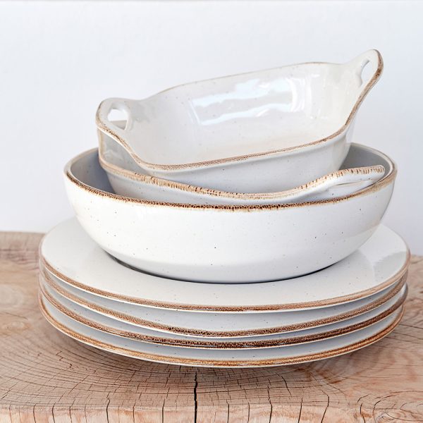 Блюдо для запекания CASAFINA BY COSTA NOVA SD739-WHI(BCR401-02309Z) - white — изображение 2