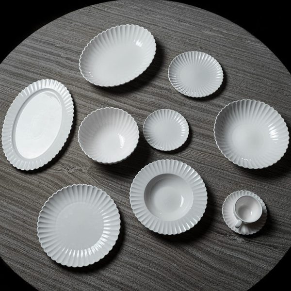 Тарелка ROOMERS TABLEWARE BA3270-2 - white — изображение 3