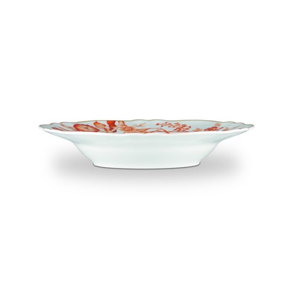 jm53zciwajirf0pfls95ezwg9138uh9w Тарелка LE COQ LFLO032AC004230 - white, orange — изображение 2