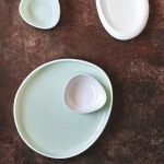 Тарелка LE COQ LNIN028AQ377265 - Matt white, aquamarine — изображение 3