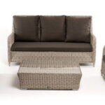 "Гляссе" лаунж-зона из искусственного ротанга