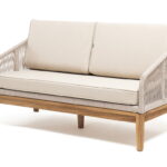 "Канны" диван 2-местный плетеный из роупа