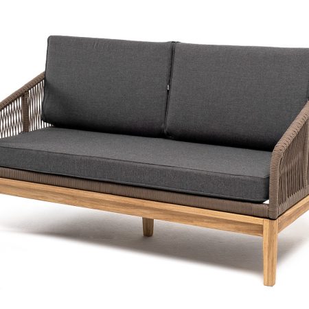 "Канны" диван 2-местный плетеный из роупа