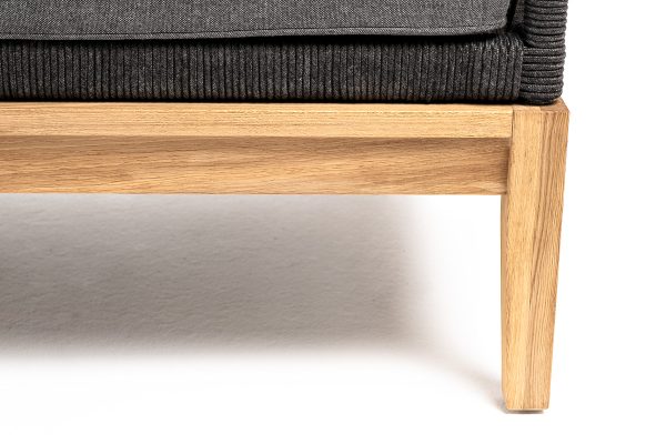 ткань темно-серая 027