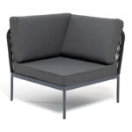 "Канны" угловой модуль плетеный из роупа