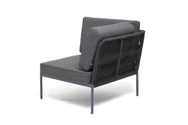 роуп темно-серый круглый