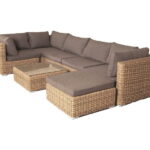 "Лунго" трансформирующаяся лаунж-зона из искусственного ротанга