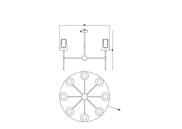 Люстра Freya FR5196PL-08CH — изображение 2