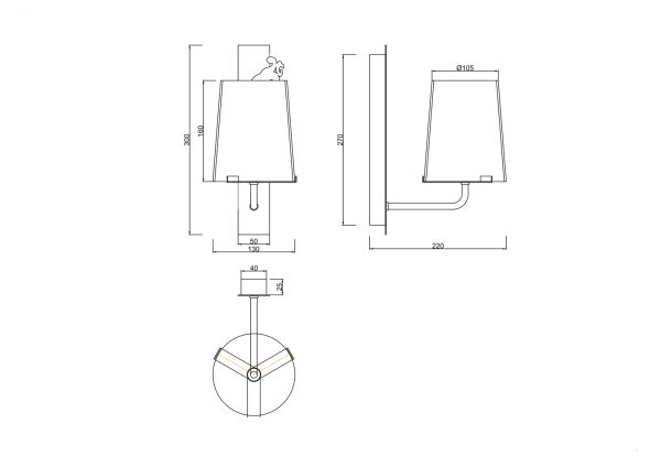 Настенный-светильник-бра-Maytoni-MOD040WL-01CH-1 Настенный светильник (бра) Maytoni MOD040WL-01CH — изображение 2