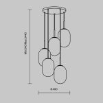 Подвесной светильник Freya FR1012PL-05BS — изображение 2