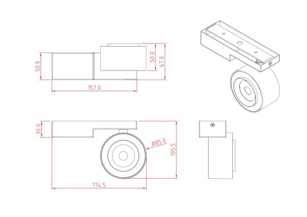 Потолочный-светильник-Technical-C062CL-L12B4K-2 Потолочный светильник Technical C062CL-L12B4K — изображение 3