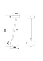 Потолочный светильник Technical MOD072CL-L8B3K — изображение 2