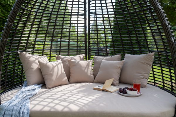 Тенерифе-плетеная-кровать-цвет-бронзовый-4 "Тенерифе" плетеная кровать, цвет бронзовый — изображение 5