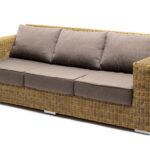 "Боно" диван из искусственного ротанга трехместный