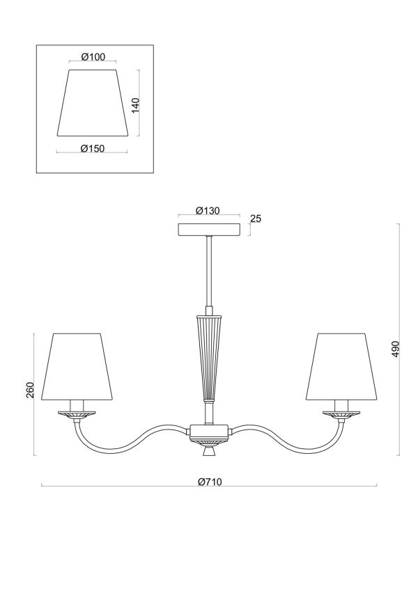 Люстра Freya FR2027PL-05N — изображение 2