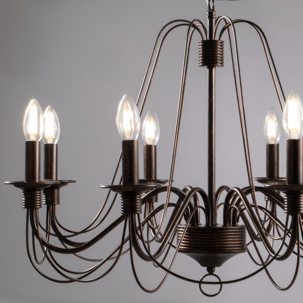 Люстра-Freya-FR2046-PL-08-BR-2 Люстра Freya FR2046-PL-08-BR — изображение 3