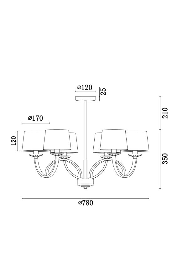 Люстра-Freya-FR5034PL-06CH-2 Люстра Freya FR5034PL-06CH — изображение 3