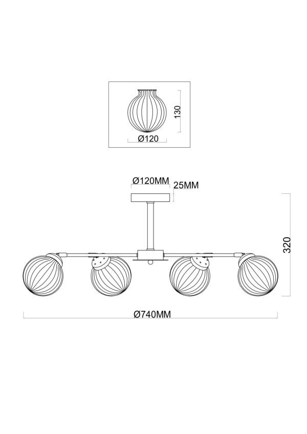Люстра-Freya-FR5041PL-06BS-1 Люстра Freya FR5041PL-06BS — изображение 2