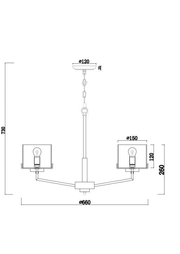 Люстра Freya FR5096PL-05CH — изображение 3