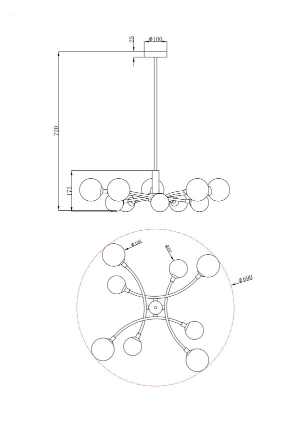 Люстра Freya FR5116PL-08BS — изображение 2