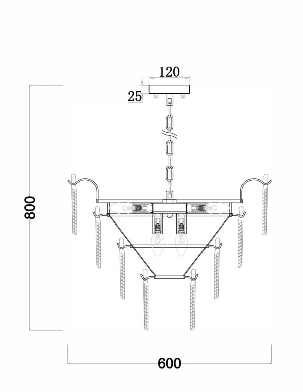 Люстра Freya FR5143PL-09G — изображение 2