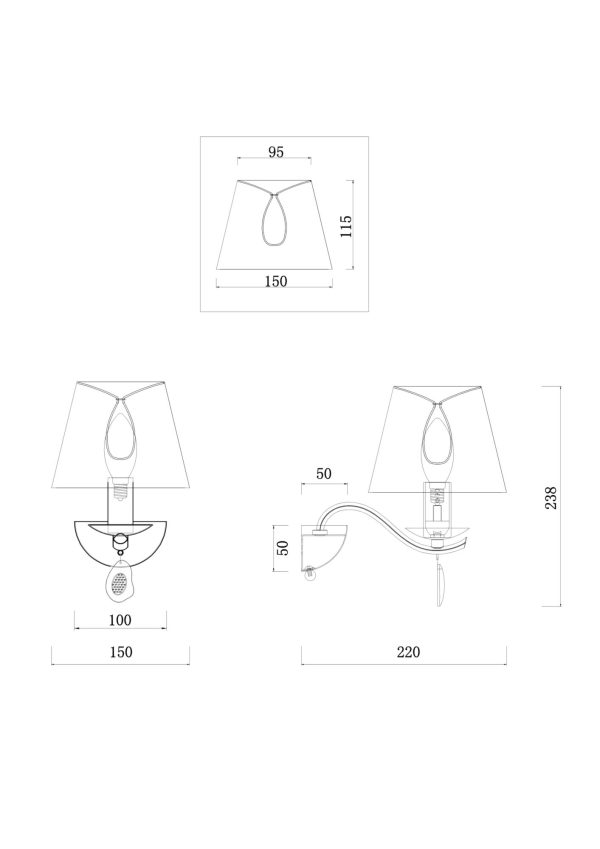 Настенный-светильник-бра-Freya-FR2001WL-01G-1 Настенный светильник (бра) Freya FR2001WL-01G — изображение 2
