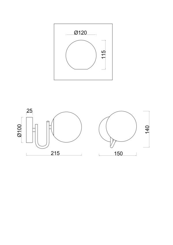 Настенный светильник (бра) Freya FR5013WL-01CH — изображение 3