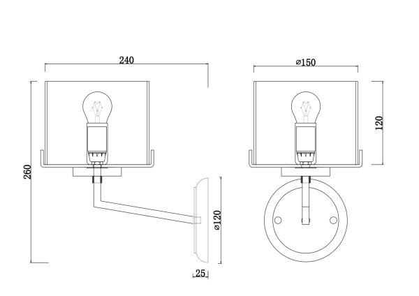 Настенный-светильник-бра-Freya-FR5096WL-01CH-1 Настенный светильник (бра) Freya FR5096WL-01CH — изображение 2