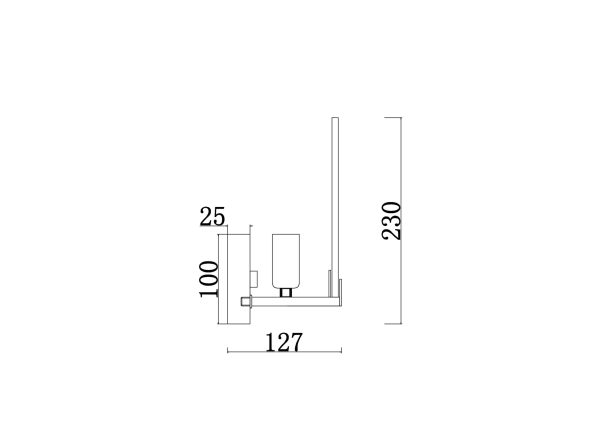 Настенный-светильник-бра-Freya-FR5197WL-01CH-1 Настенный светильник (бра) Freya FR5197WL-01CH — изображение 2