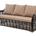 "Ницца" диван из искусственного ротанга трехместный