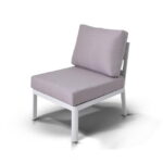 "Париж" модуль диванный алюминиевый центральный