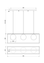 Подвесной светильник Freya FR5113PL-03G — изображение 2