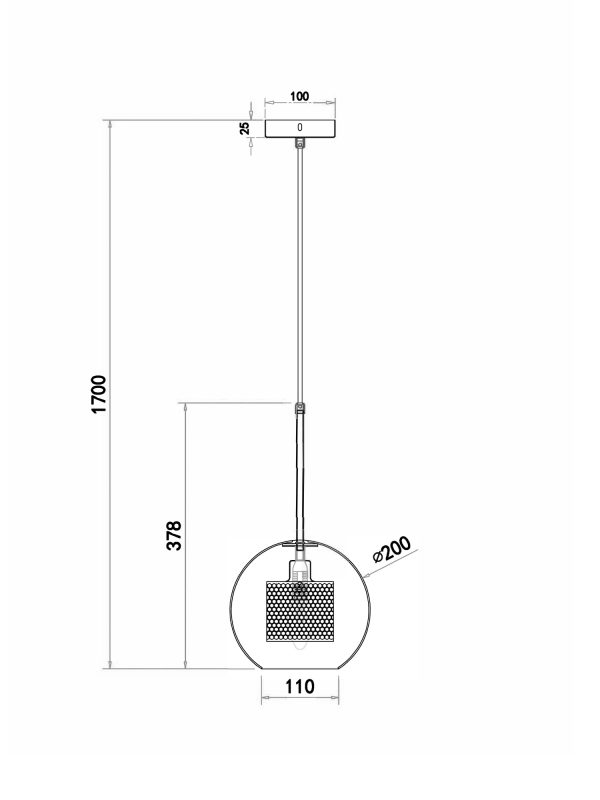Подвесной светильник Freya FR8018PL-01N — изображение 2