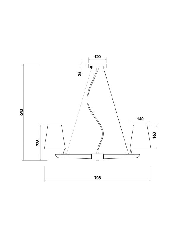 Подвесной светильник Freya FR8019PL-06W — изображение 3