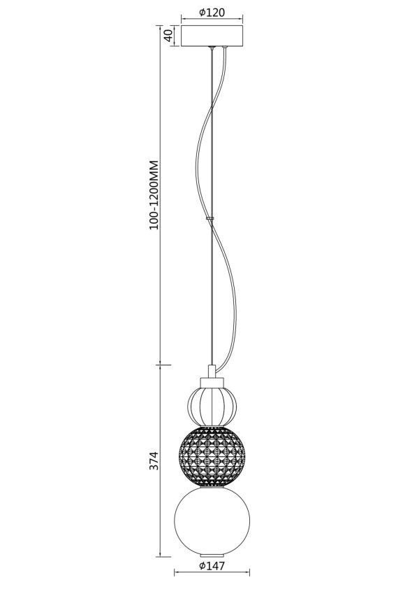 Подвесной светильник Maytoni P069PL-L16CH3K — изображение 3