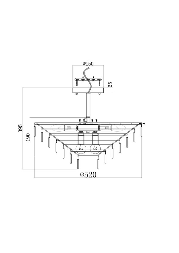 Потолочный-светильник-Maytoni-MOD130CL-11G-2 Потолочный светильник Maytoni MOD130CL-11G — изображение 3