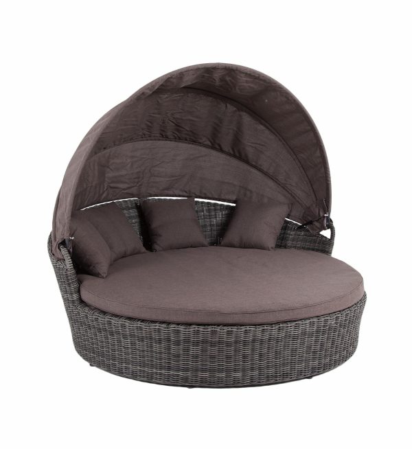 "Стильяно" плетеная кровать круглая