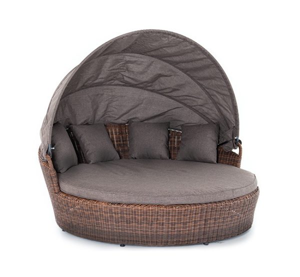 "Стильяно" плетеная кровать круглая