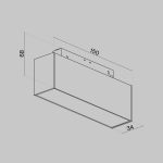 Трековый светильник Technical TR012-2-7W4K-B — изображение 3
