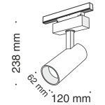 Трековый светильник Technical TR019-2-15W4K-B — изображение 2