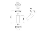 Трековый светильник Technical TR019-2-15W4K-MG — изображение 2